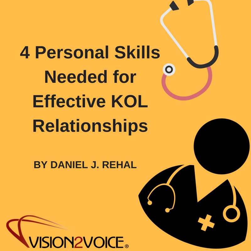 4 Personal Skills Needed for Effective KOL Relationships